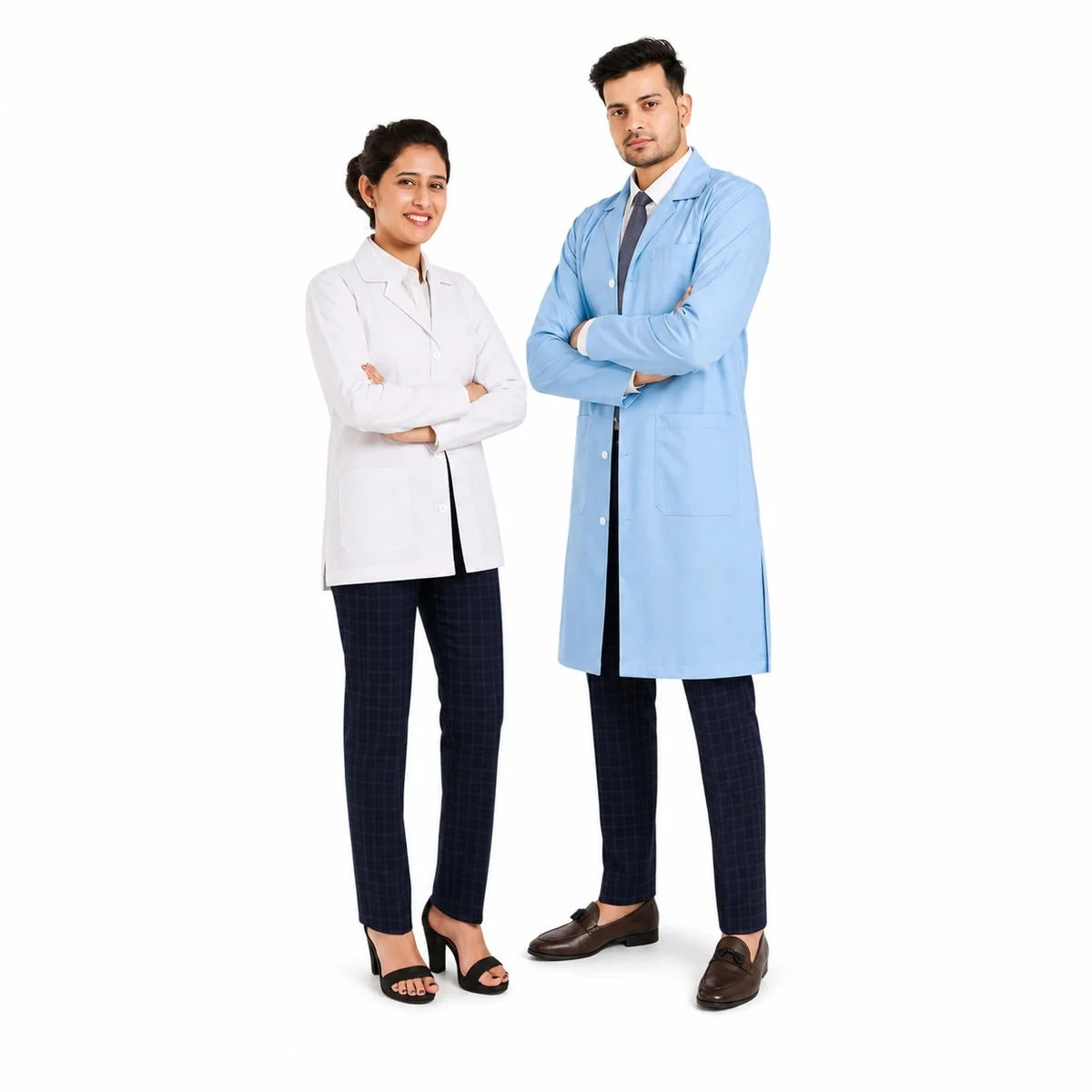 Unisex Poly-Cotton Medical Lab Coat