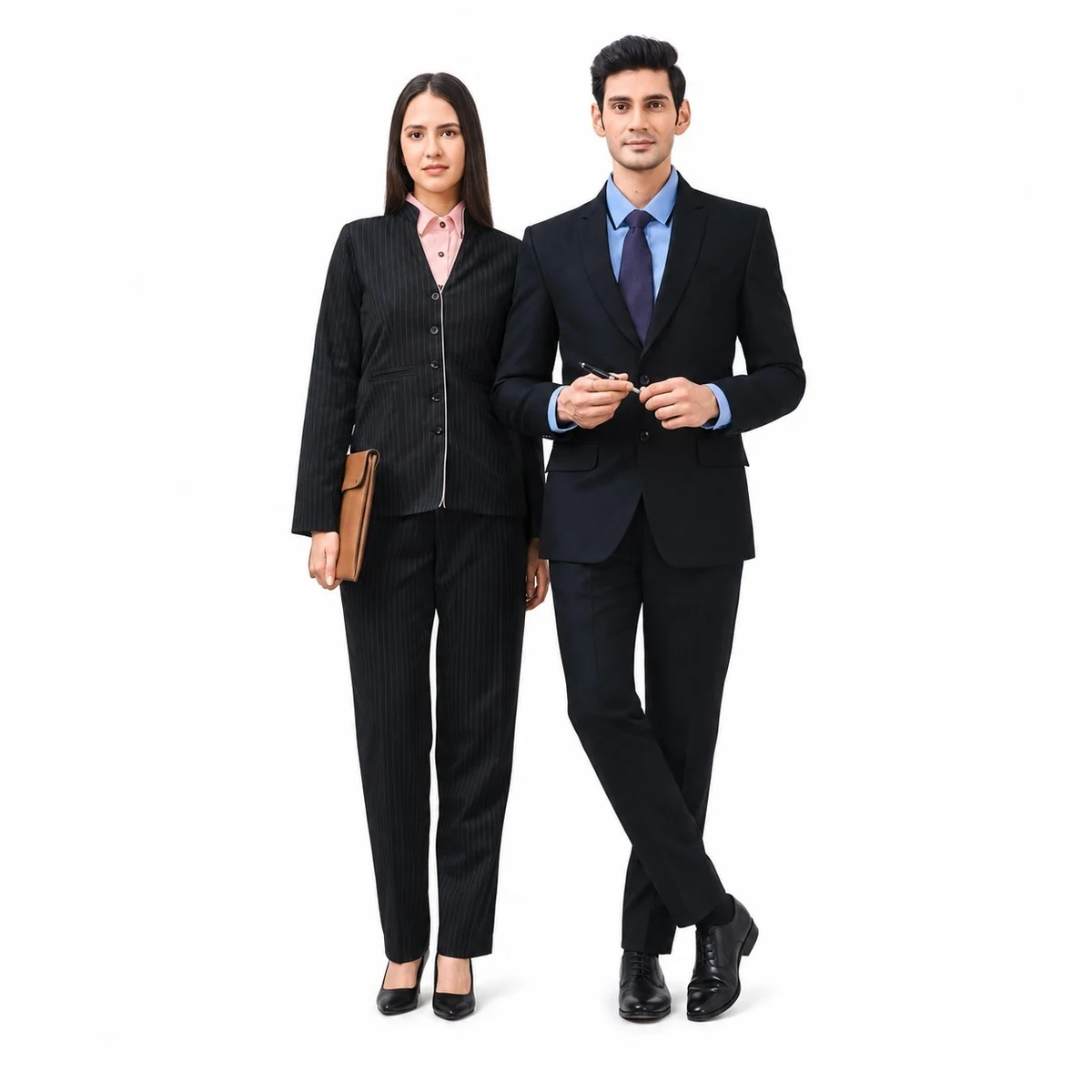 Black Corporate Formal Suit Set
