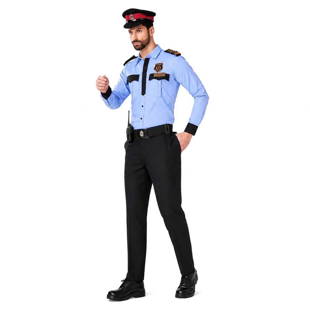 Mens Poly-Cotton Security Guard Uniform Set