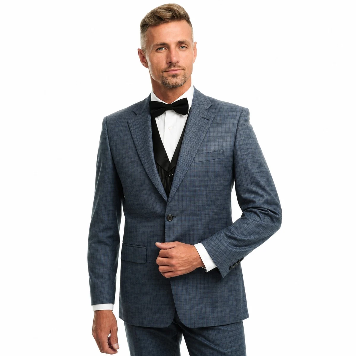 Mens Blue Hotel Uniform Suit Set