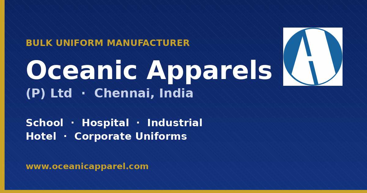 Bulk Uniform Manufacturer in India | School, Hospital & Industrial Uniforms